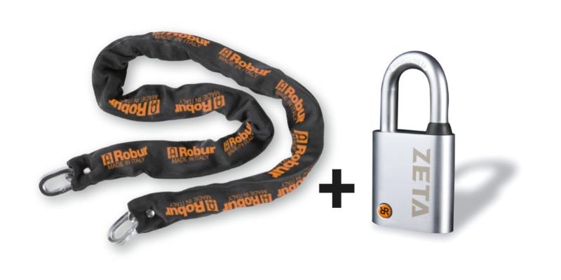 8131Z - Antitheft chains with padlocks