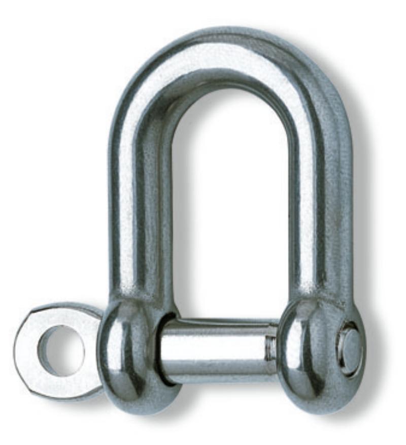 8225 - Dee shackles AISI 316
