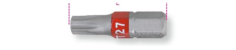860TX - Bits for Torx® head screws, coloured