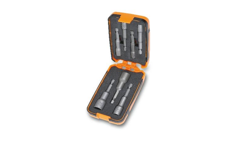 862F/A7 - 7 magnetic bits, hexagon sockets, in plastic case