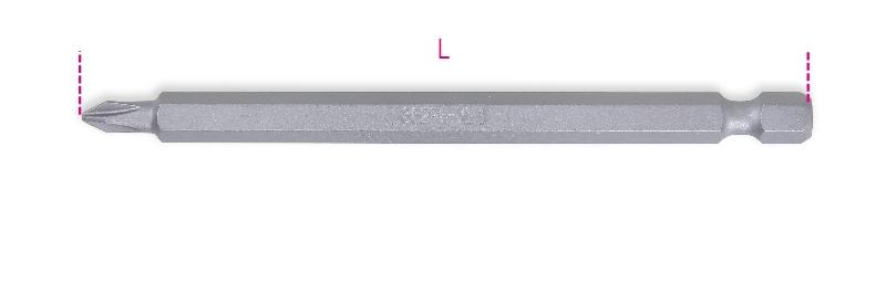 862PH-XL - Bits for cross head Phillips®
  screws, long series