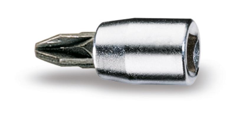 900PZ - Socket drivers for cross head PozidrivÂ®-SupadrivÂ® screws chrome-plated - burnished inserts