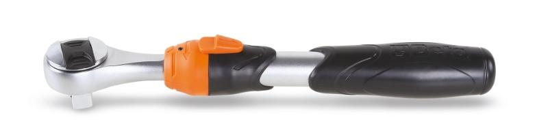 920/55L - Extension reversible ratchet, 1/2" male drive, 72 tooth mechanism