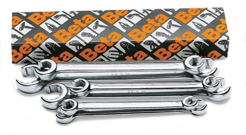 94/S - Set of 6 flare nut open ring wrenches (item 94)