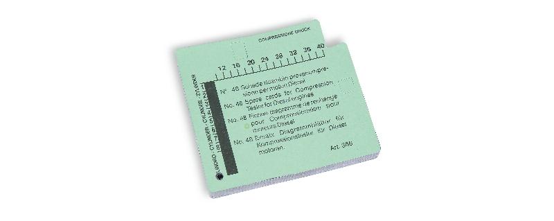 960CMD/R1 - Spare cards for item 960CMD