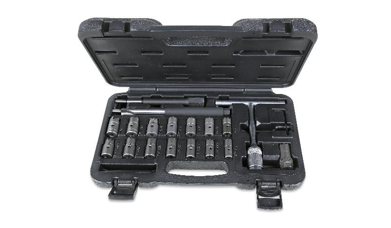 960PI/C19 - Assortment of 19 tools for cleaning injector seats