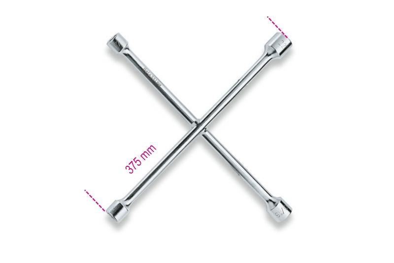978 - 979  - Four-way hexagon wheel nut wrenches
