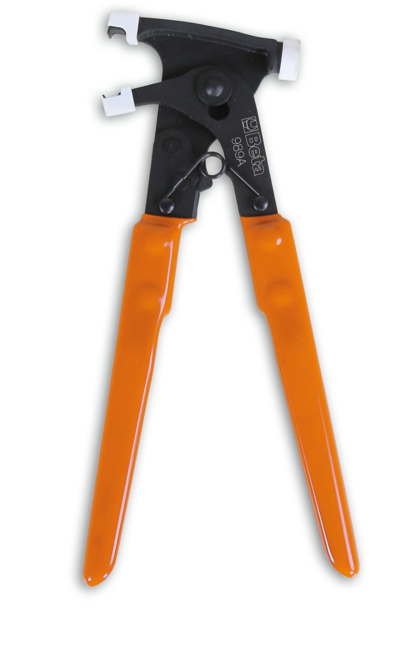 989A  - Pliers for removing wheel balancing adhesive weights