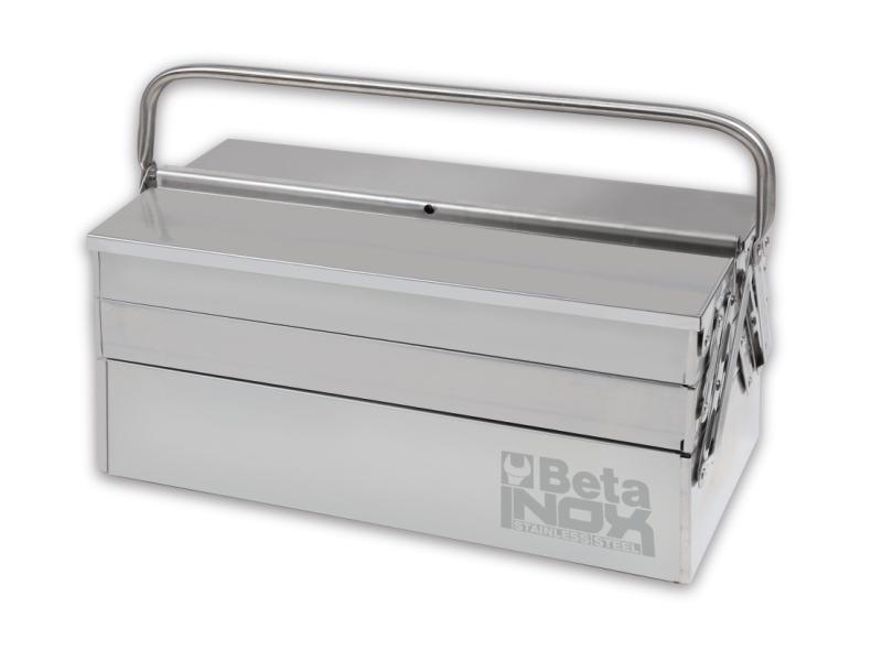 C20TSS - Five-section cantilever tool box, made of AISI 304 stainless steel