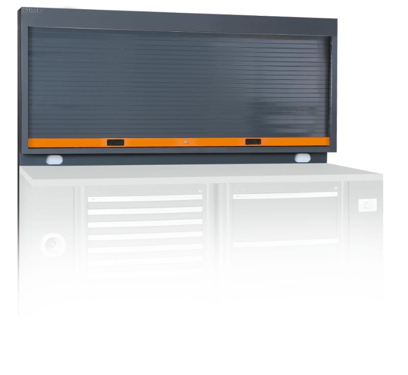 C55PSE - Tool wall system with shutter accommodating 2 power sockets