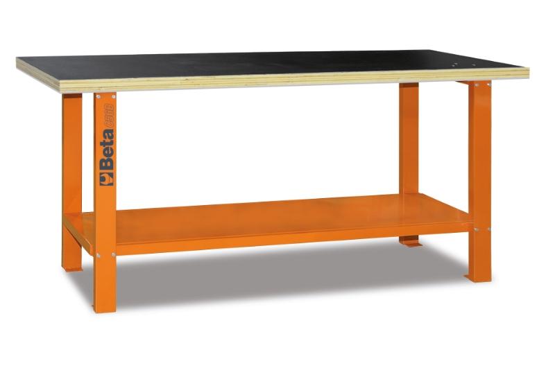 C56B - Workbench with wood top