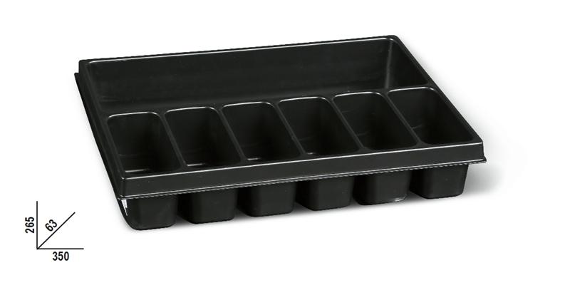 C99T-V3 - Thermoformed tool tray with 7 compartments, for tool boxes C99C-V3