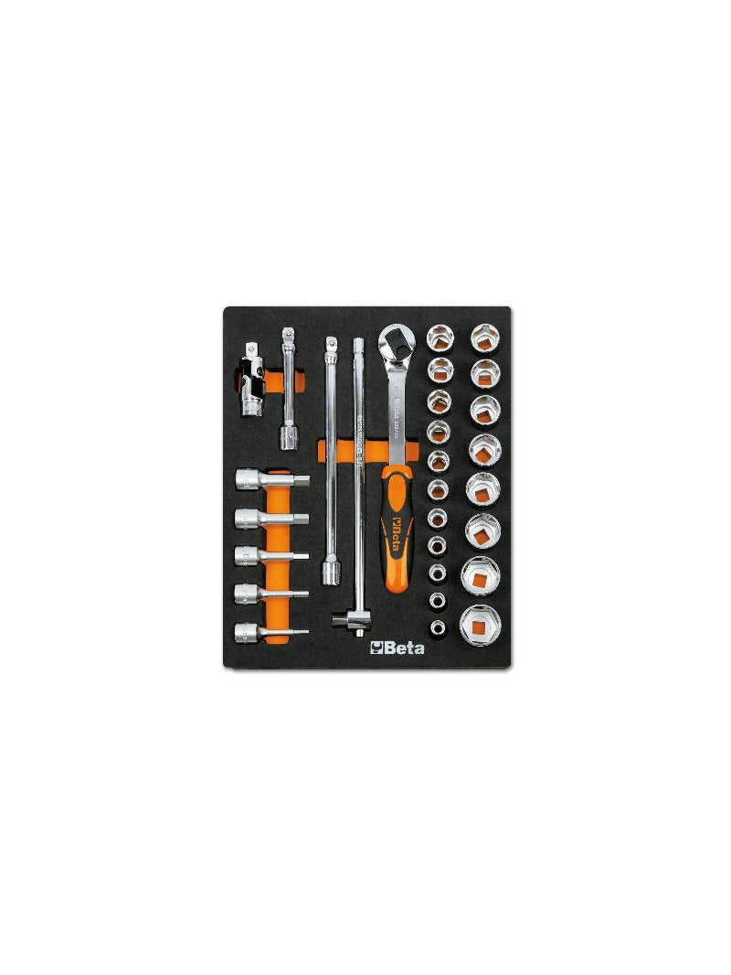 M82 - Soft thermoformed tray with tool assortment