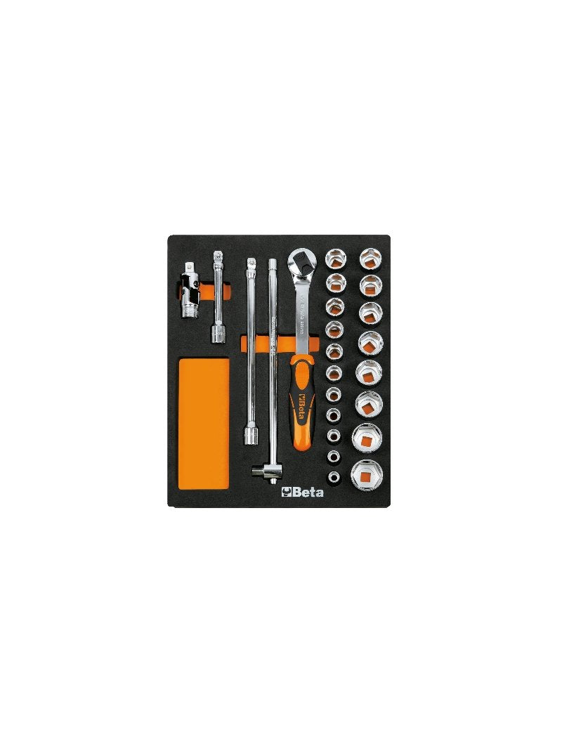 M83 - Soft thermoformed tray with tool assortment