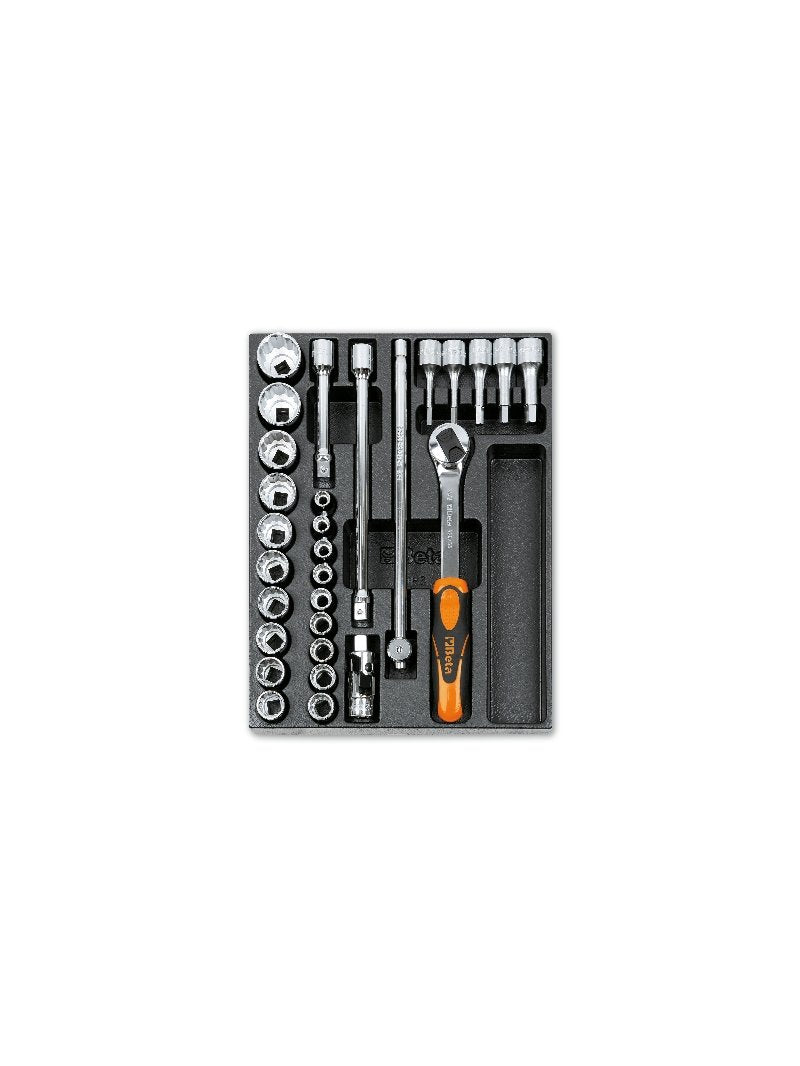 T81 - Hard thermoformed tray with tool assortment