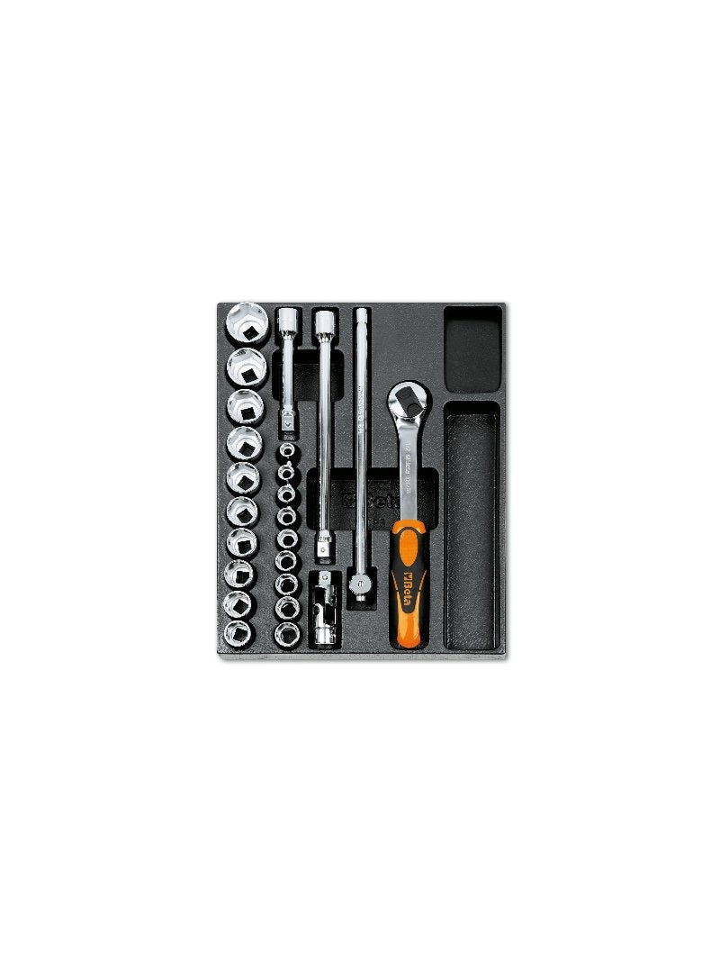 T83 - Hard thermoformed tray with tool assortment